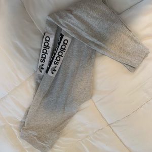 Adidas grey small leggings